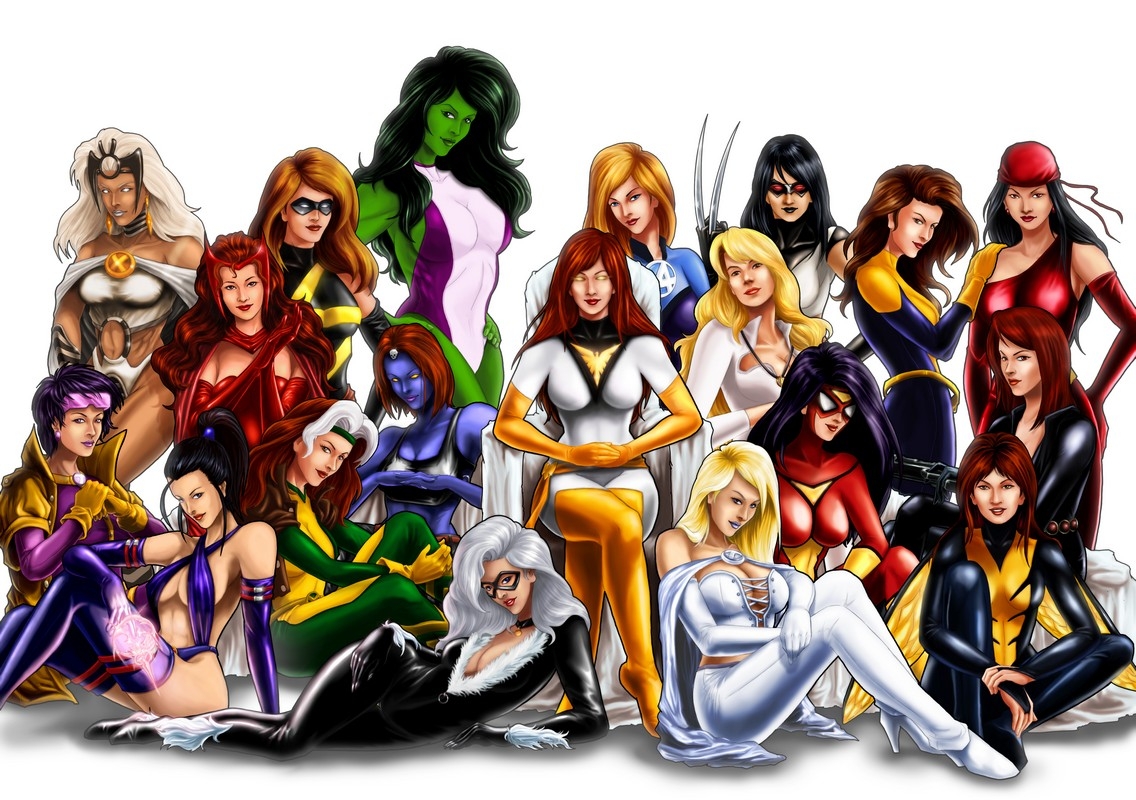 Top 10 Female Superheroes